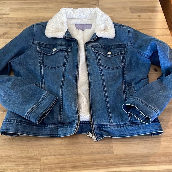 MADDEN GIRL ⭐️ lined denim jacket - Picture 2 of 8
